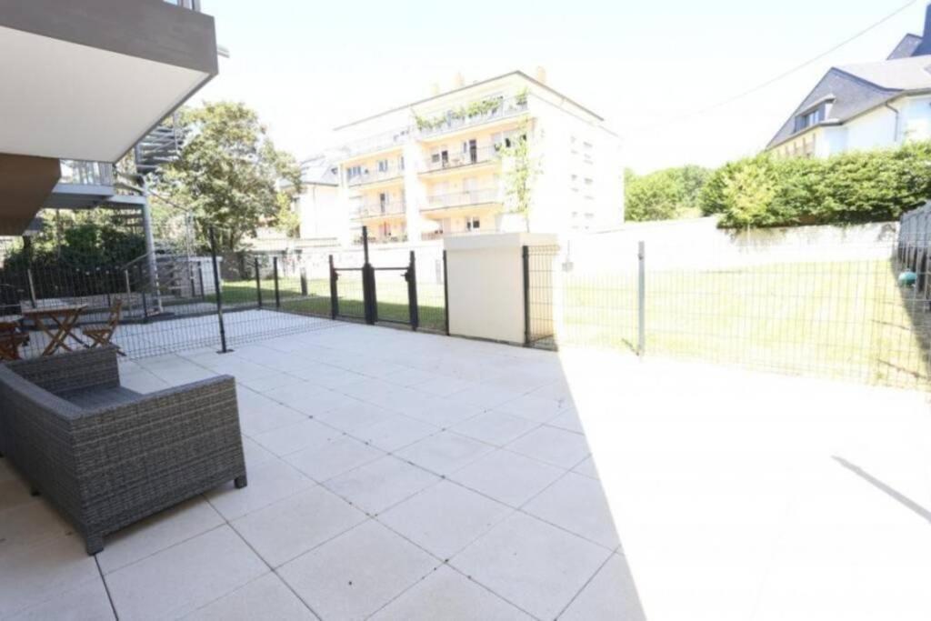 Large Family Retro Flat In City Center- Large Terrace & Garden View, Free Parking Luxembourg By Eksteriør billede